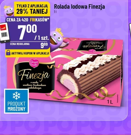 Рулет з морозива Finezja