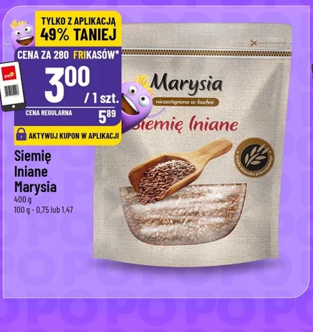 Siemię lniane Marysia