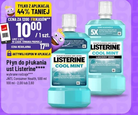 Płyn do płukania Listerine