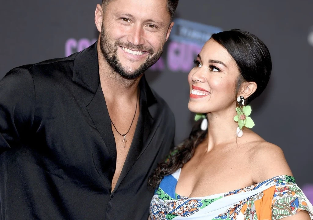 Piotr Mróz i Tamara Gonzalez Perea na spotkaniu prasowym "Good luck guys"