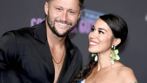 Piotr Mróz i Tamara Gonzalez Perea na spotkaniu prasowym "Good luck guys"