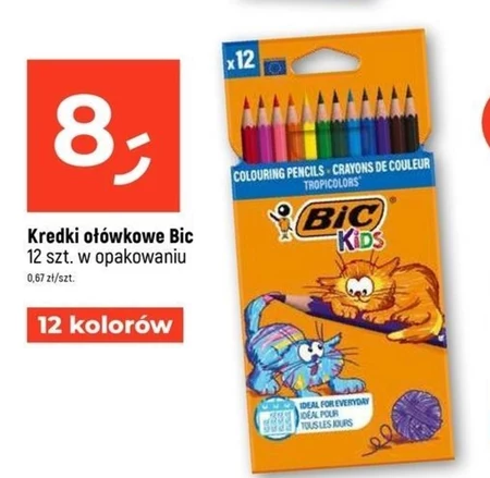 Kredki ołówkowe Bic
