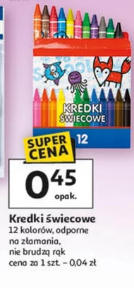 Kredki świecowe