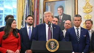 Specjalne oświadczenie Donalda Trumpa w Białym Domu