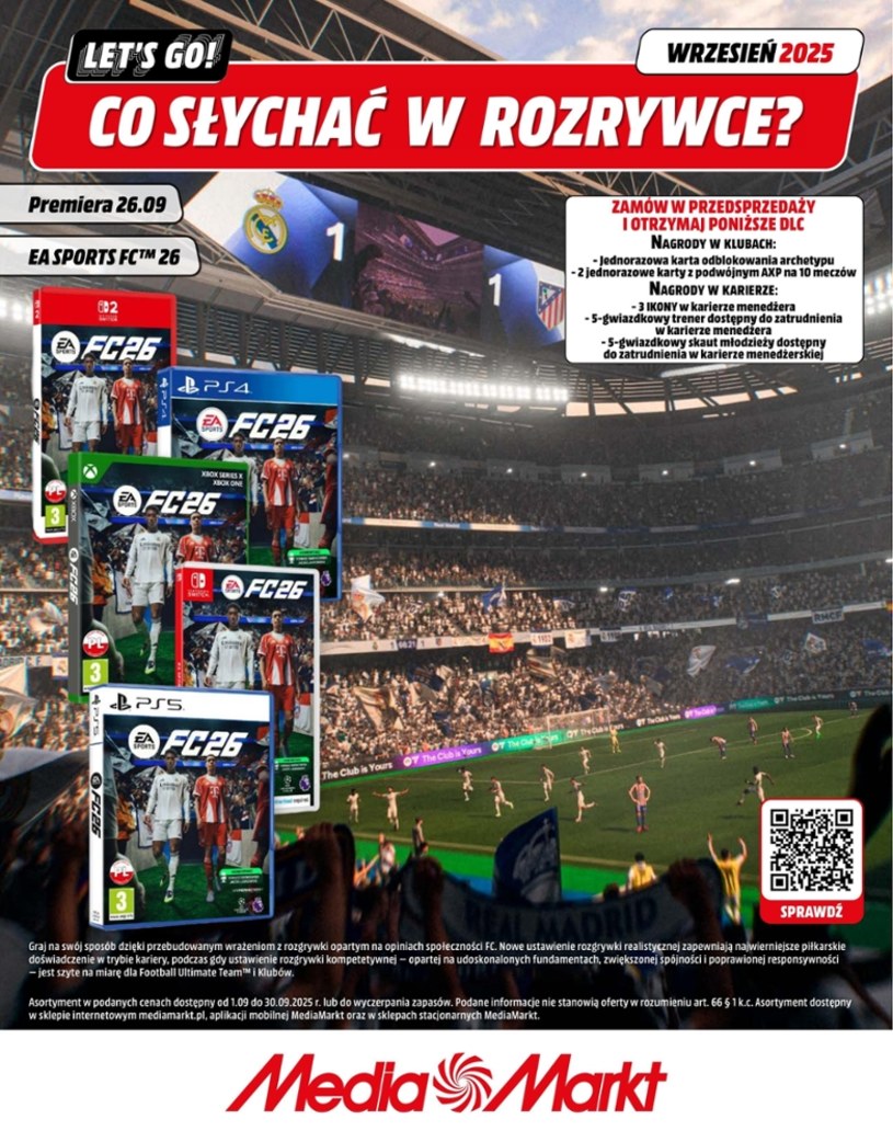 Gazetka promocyjna Media Markt - ważna od 01. 09. 2025 do 30. 09. 2025