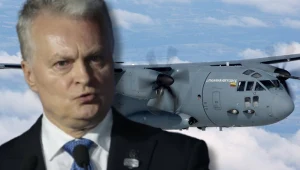 Incydent w powietrzu. Prezydent Litwy nie mógł wylądować w Wilnie