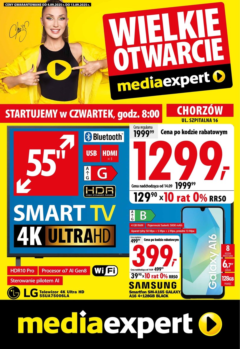 Gazetka promocyjna Media Expert - ważna od 04. 09. 2025 do 13. 09. 2025