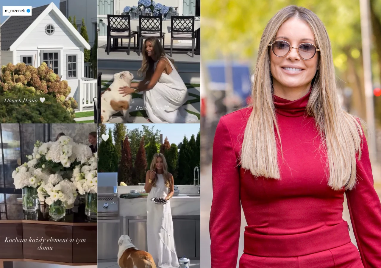 Małgorzata Rozenek-Majdan oficjalnie ukończyła dom (fot. Instagram)