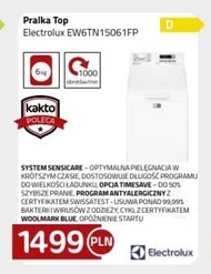 Pralka Electrolux