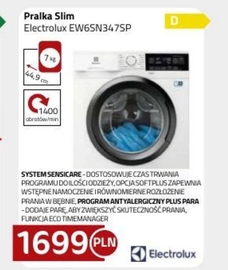 Pralka Electrolux