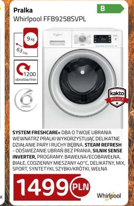 Pralka Whirlpool