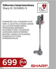 Odkurzacz bezprzewodowy Sharp