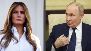 Melania Trump i Władimir Putin