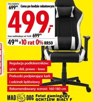 Fotel gamingowy Mad Dog