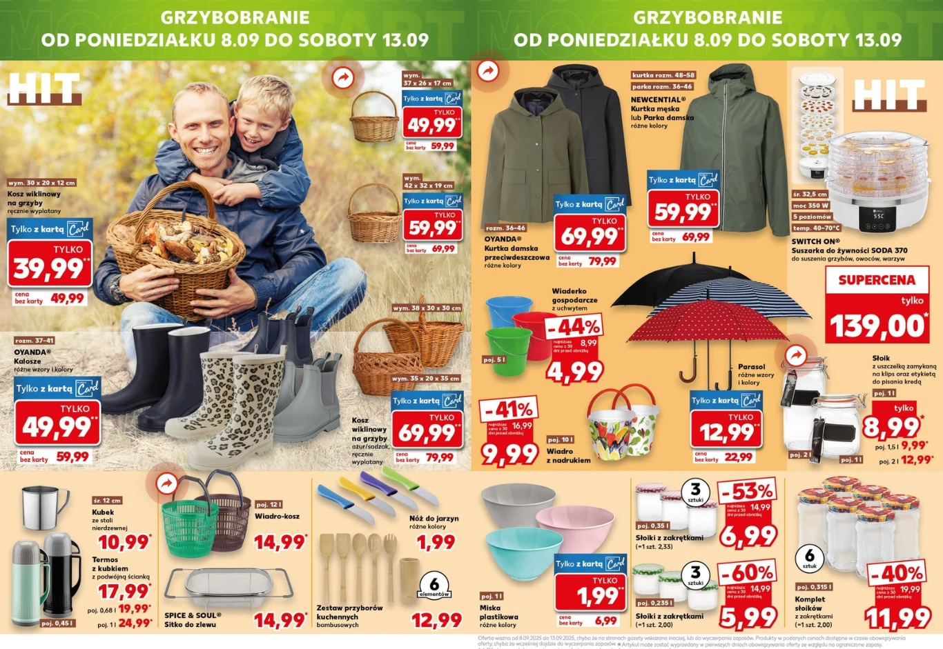 Grzybobranie z Kaufland