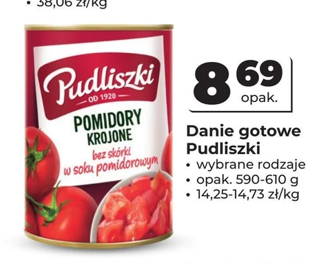 Pomidory krojone Pudliszki