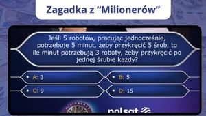 Pytanie z "Milionerów", na którym poległo 40% publiczności. Poradzisz sobie?