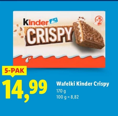 Вафлі Kinder