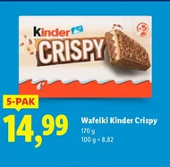 Вафлі Kinder