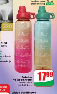 Butelki na wodę Areto