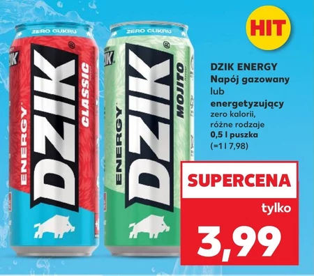 Napój energetyczny Dzik