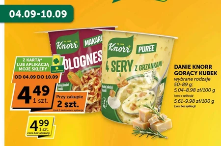Gorący kubek Knorr