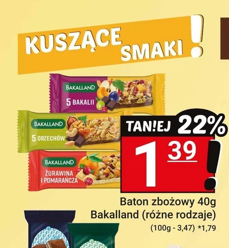Baton zbożowy Bakalland