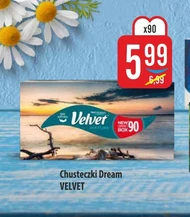 Chusteczki Velvet