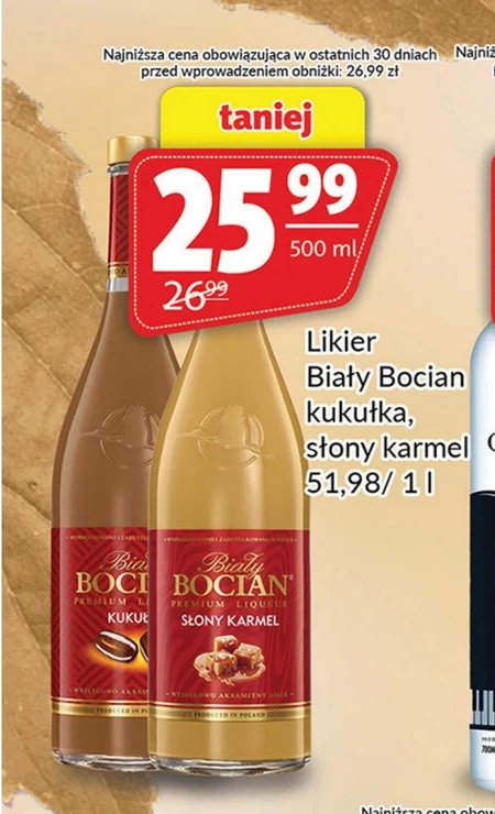 Likier Biały Bocian