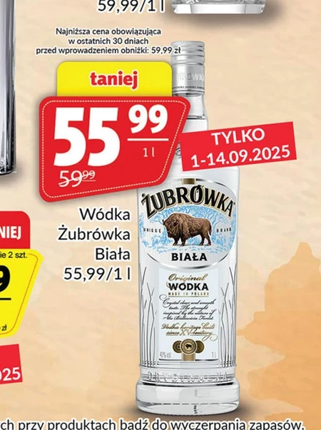 Wódka Żubrówka