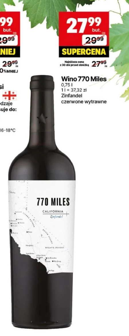 Wino wytrawne 770 Miles