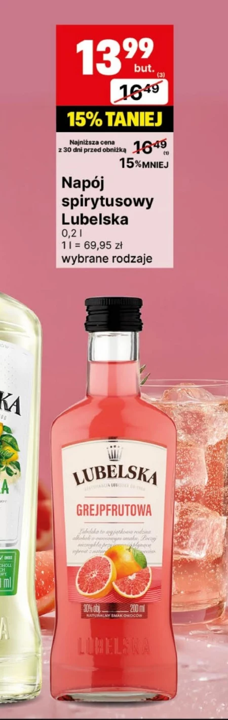 Napój spirytusowy Lubelska