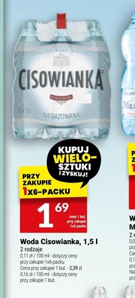 Вода Cisowianka