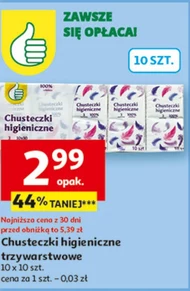 Chusteczki higieniczne O...