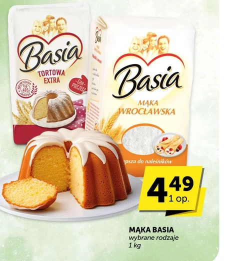 Mąka tortowa Basia