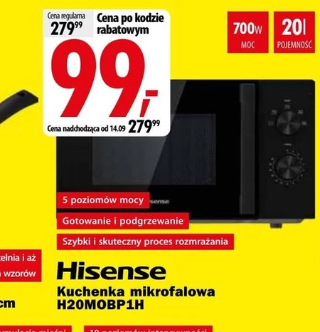 Kuchenka mikrofalowa Hisense
