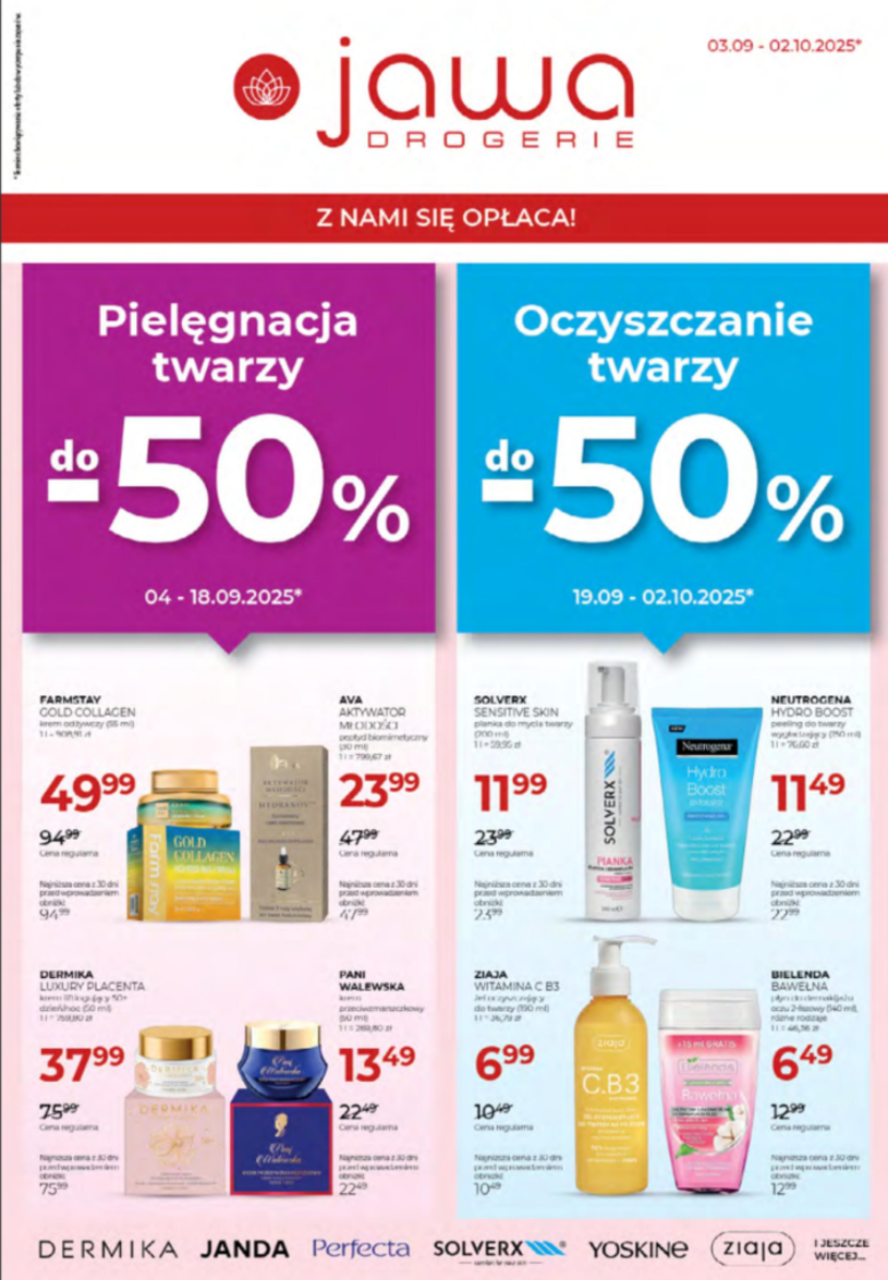 Gazetka promocyjna Jawa Drogerie - ważna od 03. 09. 2025 do 02. 10. 2025