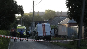 Służby w obwodzie biełgorodzkim po jednym z ataków