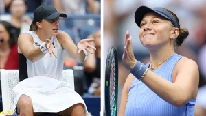 Iga Świątek i Amanda Anisimova