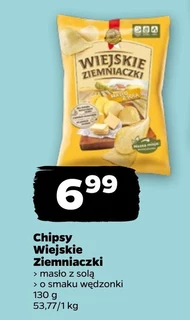 Chipsy Wiejskie ziemniaczki