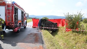 Podkarpacie. Tragiczny wypadek. Nie żyje 18-latka