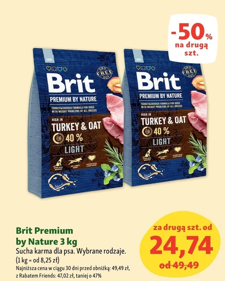 Karma dla psa Brit Premium