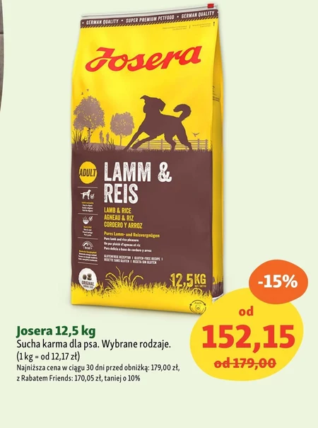 Корм для собак Josera