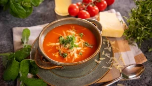 Pomidorówka z tym dodatkiem to jakiś obłęd. Niesamowicie kremowa i pyszna