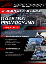 Gazetka promocyjna Specpart - Wrzesień 202