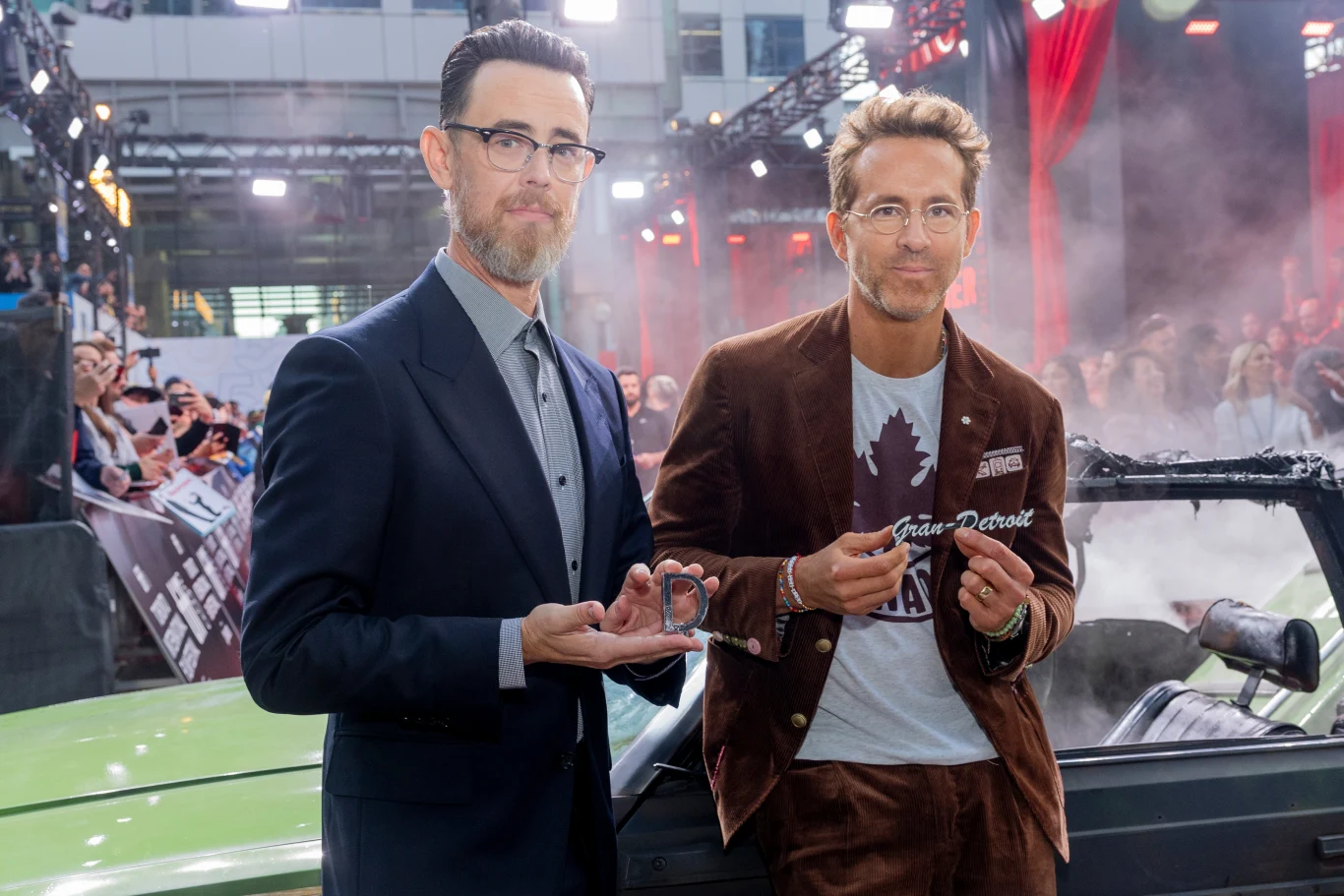 Colin Hanks i Ryan Reynolds na premierze "John Candy: I Like Me" na festiwalu w Toronto Colin Hanks i Ryan Reynolds na premierze "John Candy: I Like Me" na festiwalu w Toronto