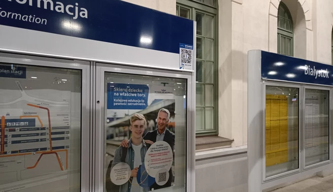 Rewolucja na stacjach kolejowych. PKP PLK testuje kody QR z rozkładami.