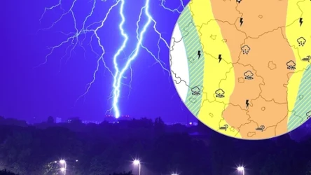 Niebezpieczne burze z ulewami i silnym wiatrem po południu dotrą do centralnej i wschodniej Polski. IMGW wydał żółte i pomarańczowe alerty pogodowe