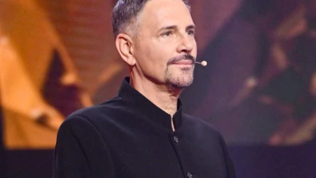 Krzysztof Ibisz na planie "Awantury o kasę".