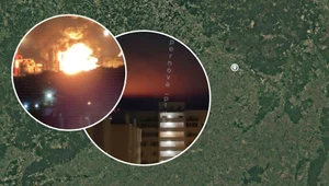 Potężny pożar w Riazaniu. Ukraińcy uderzyli w rafinerię